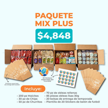 PAQUETE MIX PLUS-EXCLUSIVO HOT SALE