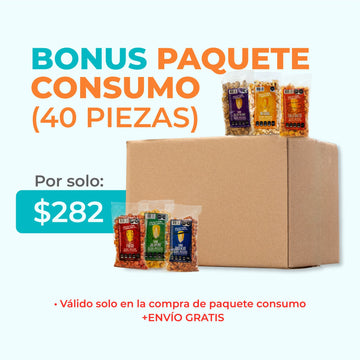 Complemento Caja de Maicitos (válido 1 por usuario en la compra de paquete consumo)