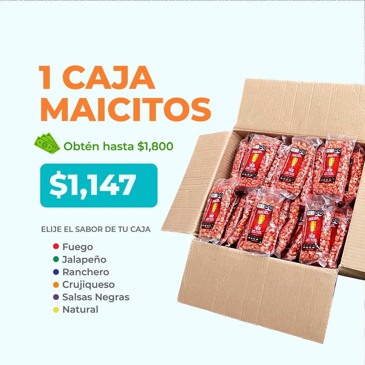 1 Caja de maicitos